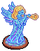 Gilded Ice Angel