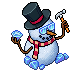 Snowman Crafting Table