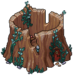 Enchanted Tree Stump