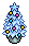 Frosted Tree Ornament