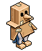 Shy Penguin