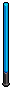 Blue Slalom Pole