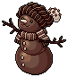 Chocolate Snowperson