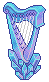 Iridescent Ice Harp