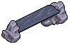 Crafted Stone Bench